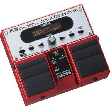 Procesador Boss Ve-20 De Efectos Para Voz Serie Twin Pedal